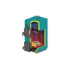 Cazan pe combustibil solid Centrometal EKO-CK P 25 kW