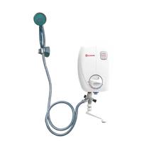 Instant electric Eldom Beta 7 dus, cu sistem fluid, cu robinet pentru cada si cu dus (6,5 KW)