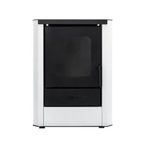 Termosemineu pe lemne FALCON RIMINI COMODO Central W18 cu cameră de apă (18 kW - alb)