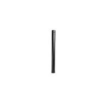 ȚEAVĂ DE FUM PENTRU SOBE PE PELEȚI DIN OȚEL INOX VOPSIT 80 X 1000 (80 MM)-NEGRU