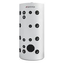 Puffer INOX pentru răcire și încălzire cu serpentină mărită WENTOREX Red HP-IBe 200 S1 (200 litri / 3 kW)