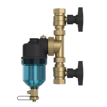 Separator magnetic de nămol cu robineți cu bilă incluși WENTOREX MAGNET-Pro (3/4" – 1") 