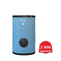 Boiler pentru pompa de caldura cu serpentina marita APAMET HP BOT 300 LT 1S montaj pe sol, izolatie termica, manta de protectie , flansa de vizitare