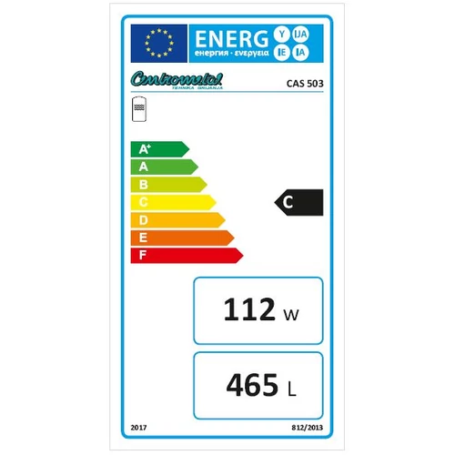 Rezervor/puffer de acumlare Centrometal CAS-503 cu izolație termică (465 litri)