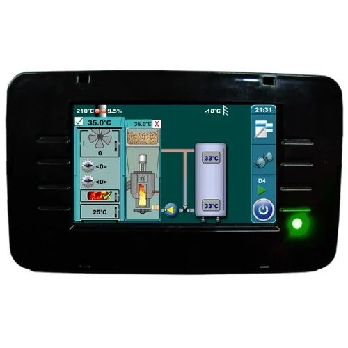 Cazan cu gazificare lemn si peleti Centrometal BioTec Plus (25 kW)