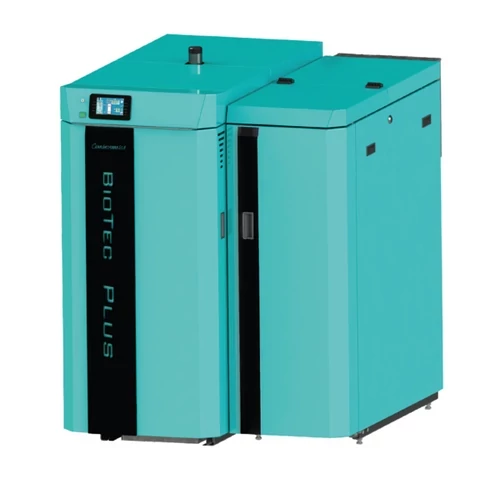 Cazan cu gazificare lemn si peleti Centrometal BioTec Plus (25 kW)