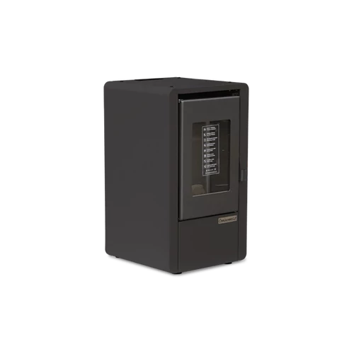 Sobă pe peleți cu aer cald CENTROMETAL CENTROPELET Z6, 5,5 kW, gri