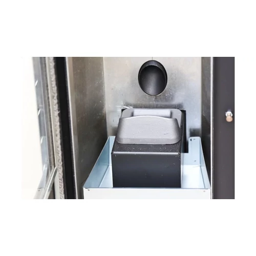 SOBA PE PELLEȚI CENTROMETAL CENTROPELET Z12 CU AER CALD (9 KW Burgundy)