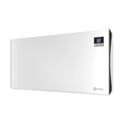  Panou de încălzire electric ELDOM Galant 25 WiFi cu control programabil (2500 wați - iOS și Android)