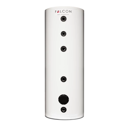 FALCON HPBe 500 INOX puffer pentru răcire și încălzire pentru pompă de căldură (497 litri / 3 kW)
