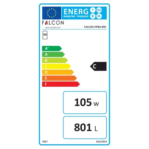 FALCON HPBe 800 INOX puffer pentru răcire și încălzire pentru pompă de căldură (801 litri / 3 kW)