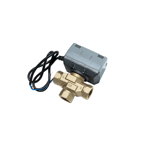 Ventil de deviere si servomotor Novasfer cu 3 cai 1