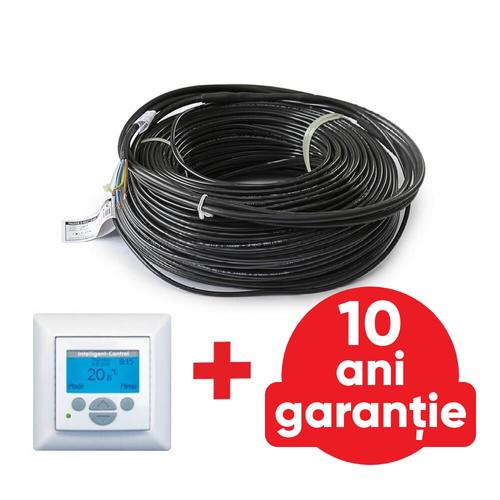 Overdraw anywhere repeat SET - Cablu de incalzire electrica Falcon U-Heat 260 W - 14,5 m (18 W/m) + Termostat digital Intelligent Control,cu senzor de temperatura Overdraw anywhere repeat SET - Cablu de incalzire electrica Falcon U-Heat 260 W - 14,5 m (18 W/m) + Termostat digital Intelligent Control,cu senzor de temperatura