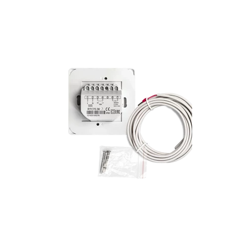 Termostat manual U-Heat de perete, cu senzor de temperatura pe podea 16 A