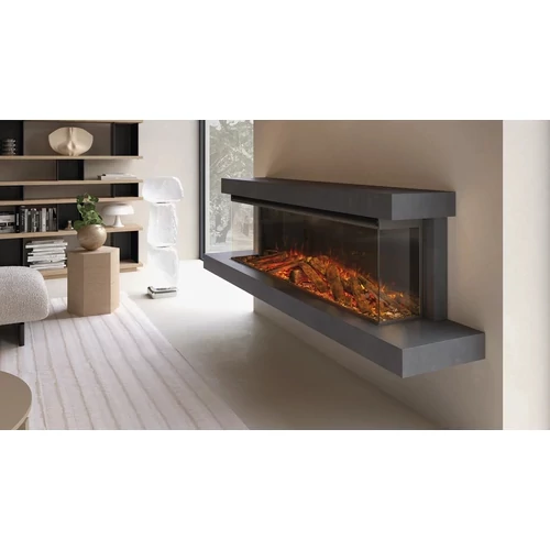 Șemineu electric cu ramă, 1–2 kW, La Nordica LUMEN 1600, lățime 1600 mm