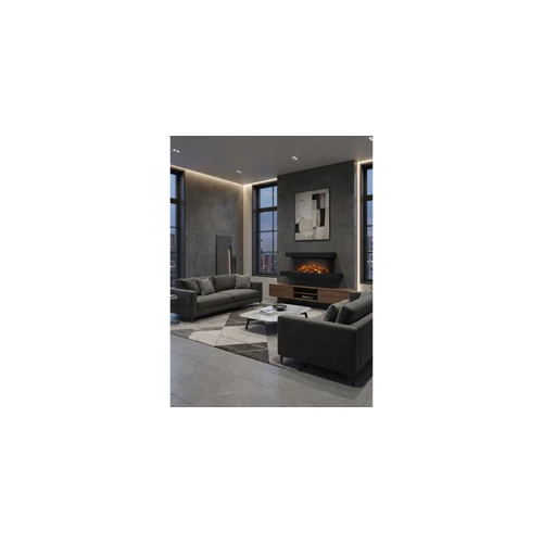 Șemineu electric cu ramă, 1–2 kW, La Nordica LUMEN 1600, lățime 1600 mm