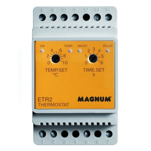 Termostat exterior MAGNUM ETR-2 (16A / 230V) - umiditate și temperatură