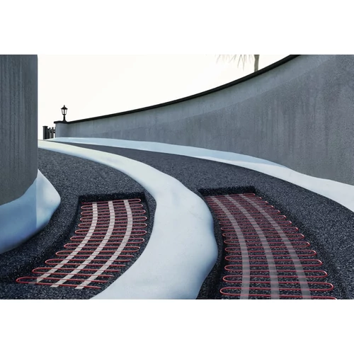 Cablu de încălzire in exterior MAGNUM Outdoor Cable 1900 W = 63,4 m (30 W / m) pentru instalare în exterior în asfalt