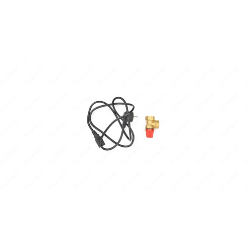 Termosemineu pe peleti WENTOREX GARDA PS-H 25 kw complet echipat pentru incalzire, pompa, vas expansiune, aprindere automata, buncar peleti integrat, culoare burgundă