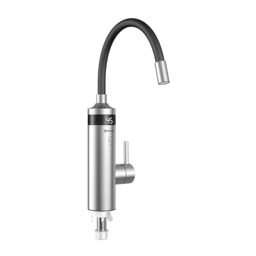 Robinet Electric pentru incălzire apă instant montare chiuveta Inox, cu display si rotire 360 Grade - THERMEX TON 3000 (3kw)