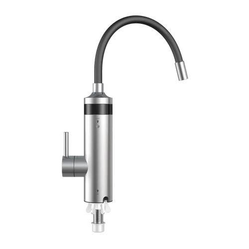 Robinet Electric pentru incălzire apă instant montare chiuveta Inox, cu display si rotire 360 Grade - THERMEX TON 3000 (3kw)