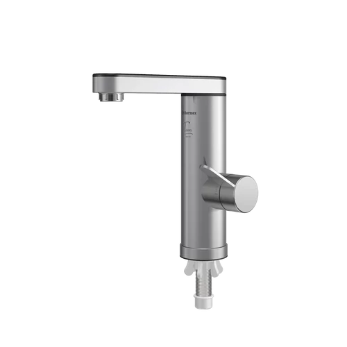 Robinet electric Instant 3500 W, Afisaj Led, Panou Touch, 3 setari incalzire, Inox, IPX4 - Thermex Tesoro
