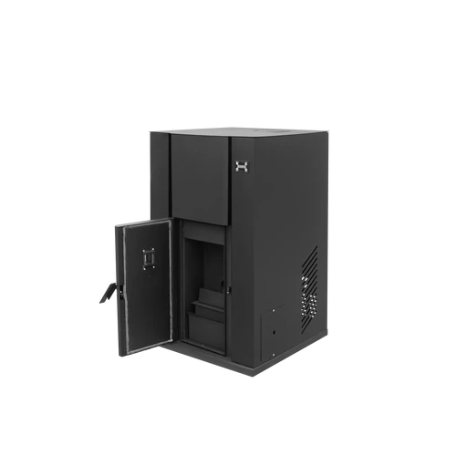 Cazan pe peleți 35 kW - Wentorex PB-Central –culoare neagră