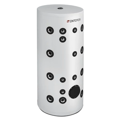 Puffer INOX pentru răcire și încălzire cu serpentină mărită WENTOREX Red HP-IBe 300 S1 (300 litri / 3 kW)