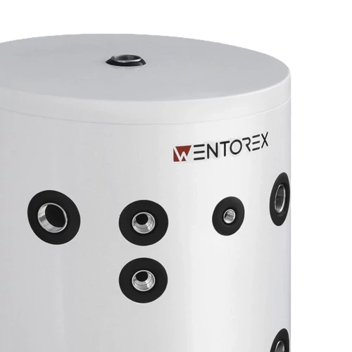 Puffer INOX pentru răcire și încălzire cu serpentină mărită WENTOREX Red HP-IBe 300 S1 (300 litri / 3 kW)