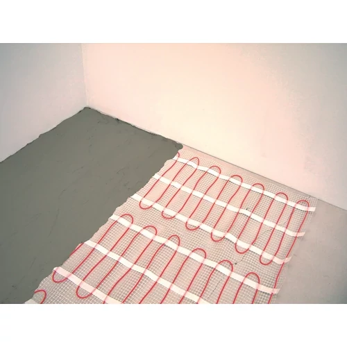 Covor electric de încălzire pentru pardoseli din gresie sau alte tipuri de plăci ceramice Wentorex U-HEAT Mat 15 m² / 2250 W