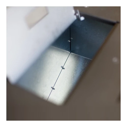 Sobă pe peleți cu aer cald FALCON COMODO TREND P10, 10 kW, burgundă 