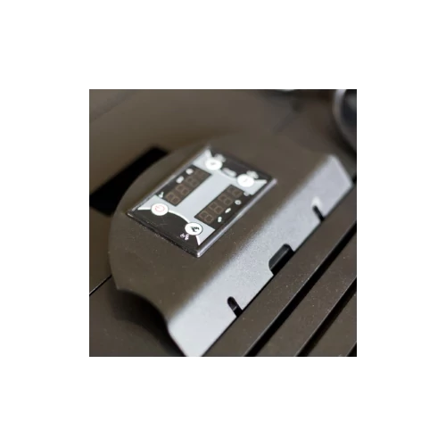 Sobă pe peleți cu aer cald FALCON COMODO TREND P10, 10 kW, burgundă 