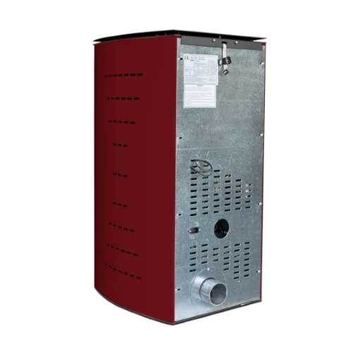 Sobă pe peleți cu aer cald FALCON COMODO TREND P10, 10 kW, burgundă 