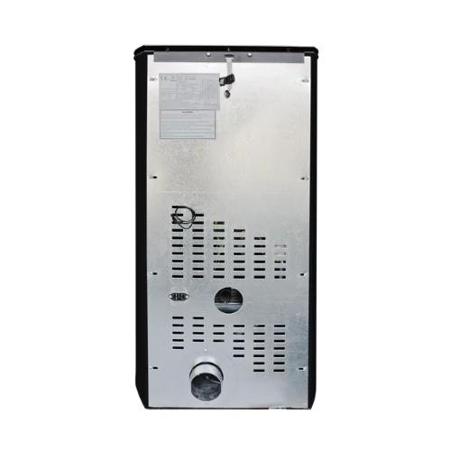 Sobă pe peleți cu aer cald FALCON COMODO TREND P10, 10 kW, burgundă 