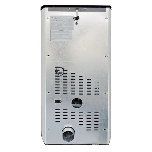 Sobă pe peleți cu aer cald WENTOREX MILANO PS-D P10, 10 kW, gri