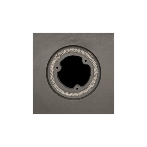 Șemineu din fontă,pe lemne și brichete WENTOREX Bergamo WS-D, 5 kW, negru mat