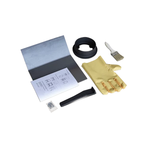 Șemineu din fontă cu plită, pe lemne și brichete, WENTOREX Bolzano WS-D, 14 kW