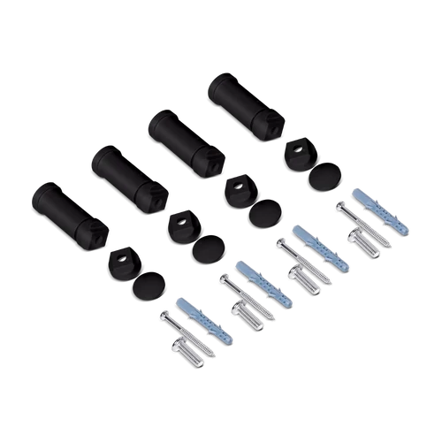 Radiator electric pentru uscarea prosoapelor WENTOREX Tolla Electric 900 W (Negru - 500 mm)