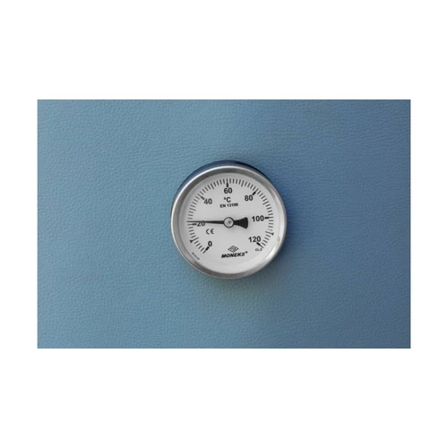 Boiler pentru pompa de caldura cu serpentina marita APAMET HP BOT 500 LT 1S montaj pe sol, izolatie termica, manta de protectie , flansa de vizitare