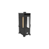 Semineu (Soba) combinată pe lemne și peleți cu ventilator BABA'S Stove ECO Flame Plus FAN 12  (6-12 kW - tablă de oțel)