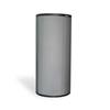 Rezervor/puffer de acumlare 'tank-in-tank' 125 litri INOX Centrometal CAS-BS 503 litri cu o serpentina INOX  grosime tabla 3mm Izolație din burete de 100 mm cu capac din piele artificială cu fermoar (465 litri)
