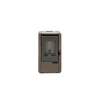 SOBA PE PELLEȚI CENTROMETAL CENTROPELET Z6 CU AER CALD  (5,5 KW MARO RUGINIU)