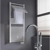 Radiator electric portprosop Deltacalor  DINAMIC Plus 500 Watt - cu element de deschidere de radiator  (alb)