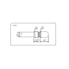 Radiator electric portprosop Deltacalor  DINAMIC Plus 500 Watt - cu element de deschidere de radiator  (alb)
