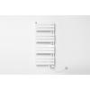 Radiator electric portprosop Deltacalor Flag 750 W (alb)