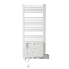 Radiator electric portprosop Deltacalor Goccia 750 + 800 Watti cu funcție de dezumidificare (alb - 500 mm)