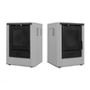  Termosemineu pe lemne FALCON RIMINI COMODO Central W18 cu  cameră de apă (18 kW - gri) 