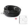 Cablu de incalzire electrica Falcon U-Heat 1500 W- 83,2 m (18W/m) + Termostat manual U-Heat