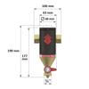 - Separator de namol magnetic Flamco Clean Smart 