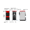CAZAN LAFAT SM 90 KW LEMNE SI PE COMBUSTIBIL MIXT